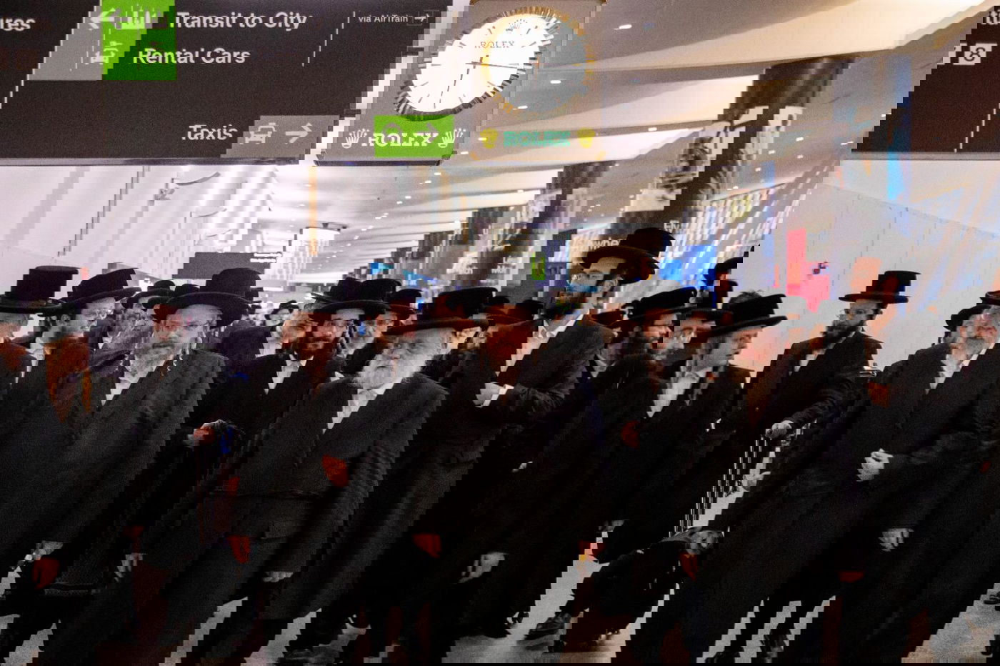 הרה"צ רבי אהרן מרדכי רוקח, שבת בבורו פארק