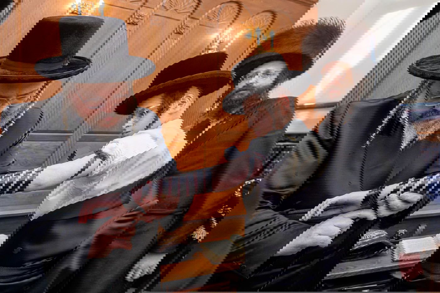 הרה"צ רבי אהרן מרדכי רוקח, שבת בבורו פארק