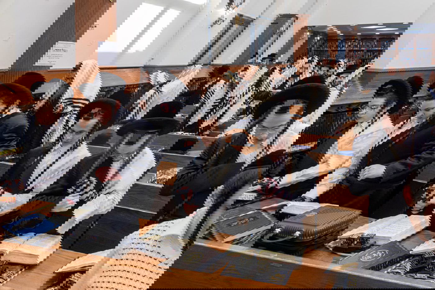 הרה"צ רבי אהרן מרדכי רוקח, שבת בבורו פארק