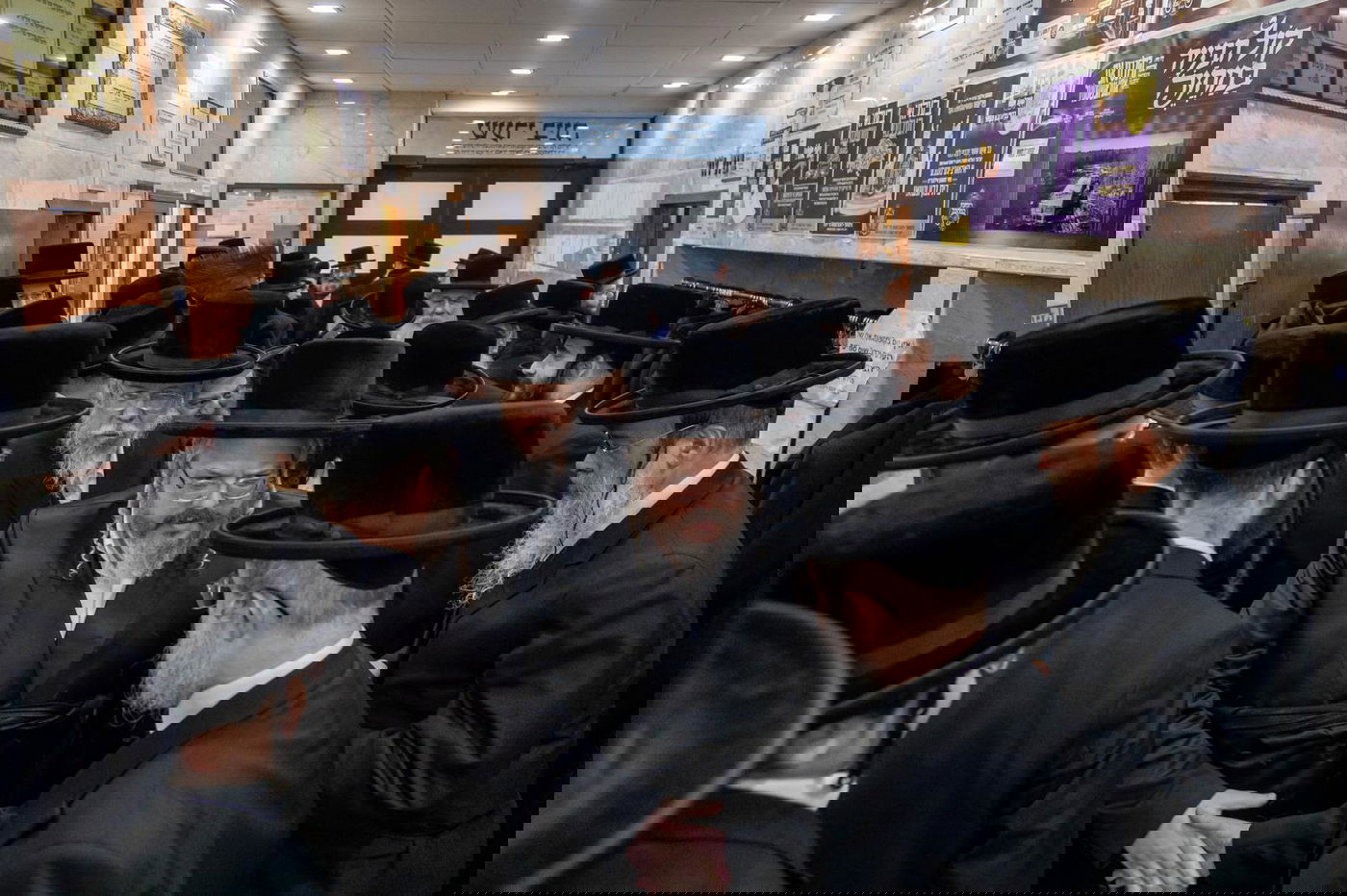 הרה"צ רבי אהרן מרדכי רוקח, שבת בבורו פארק