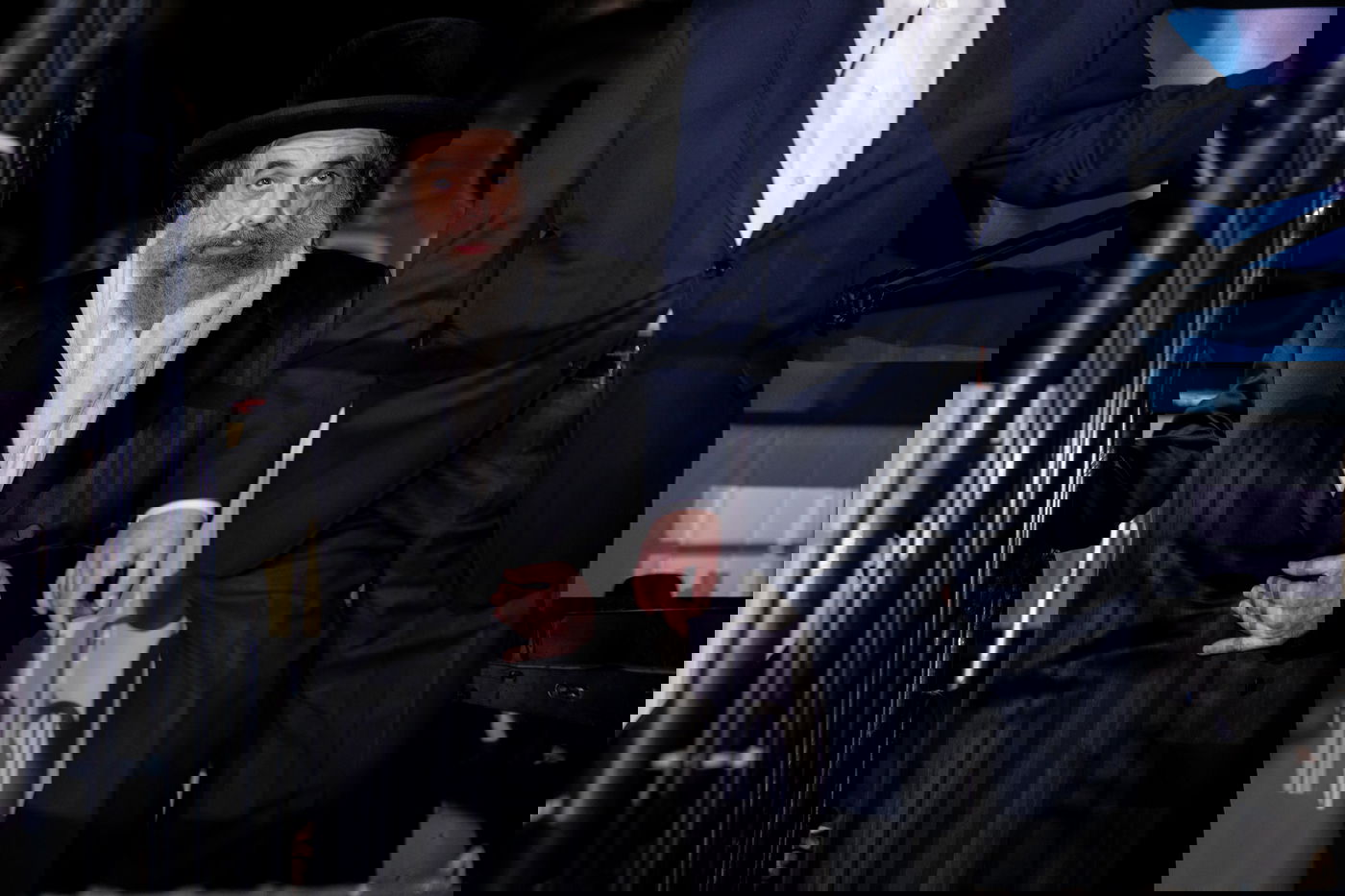 סיום הרמב"ם בניו יורק - הגה"צ רבי חיים מאיר הגר אב"ד ויז'ניץ במעמד