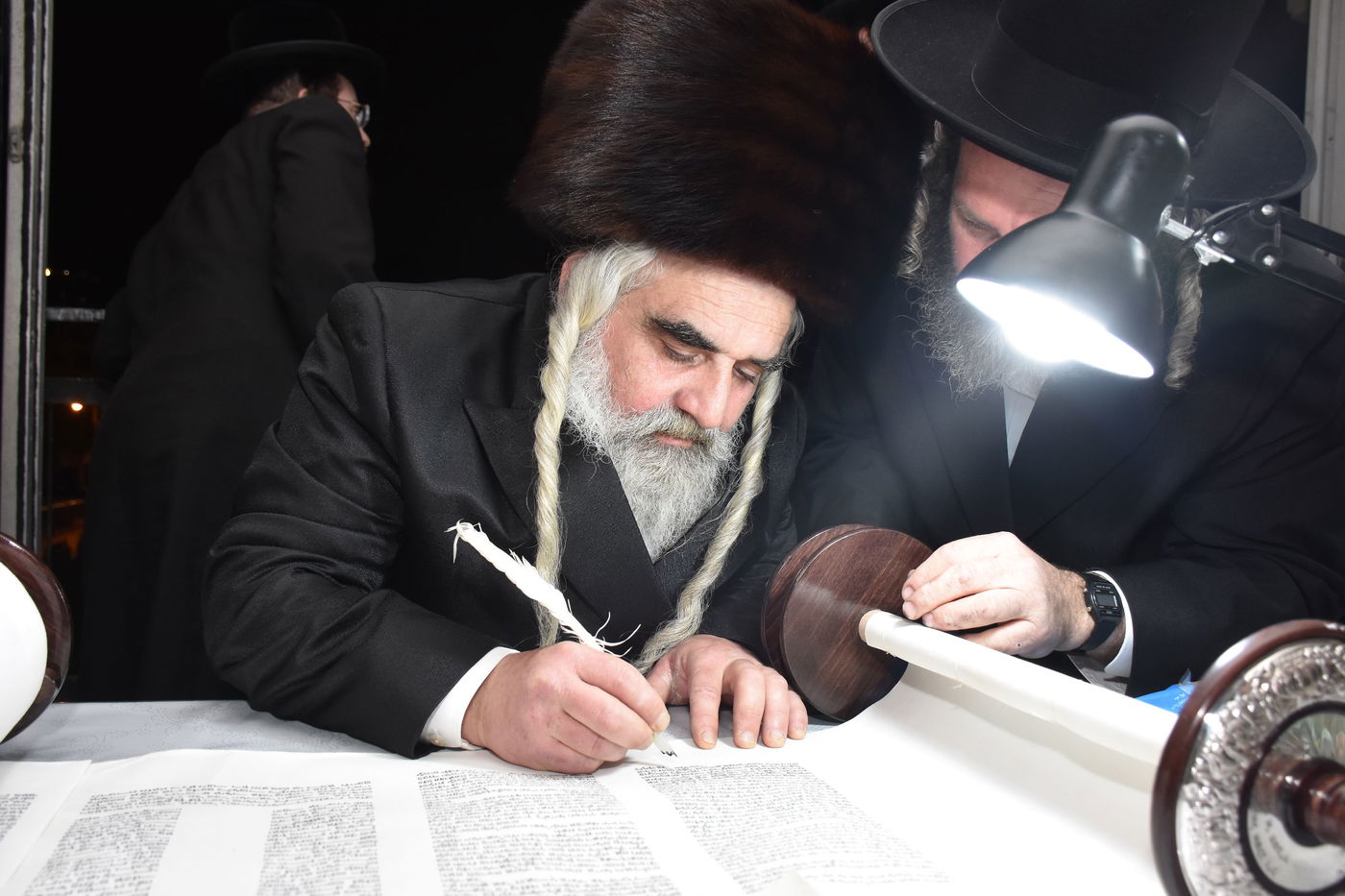 הכנסת ס"ת לבית מדרש האר"י אשלג בבני ברק