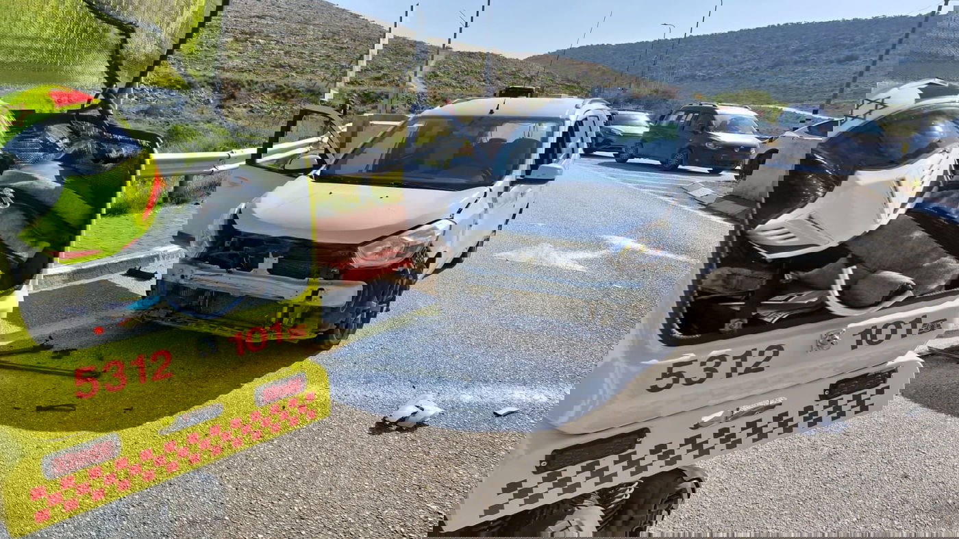 זירת התאונה