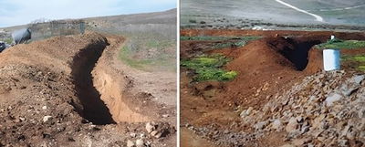 התעלות שצה"ל חפר בגבול