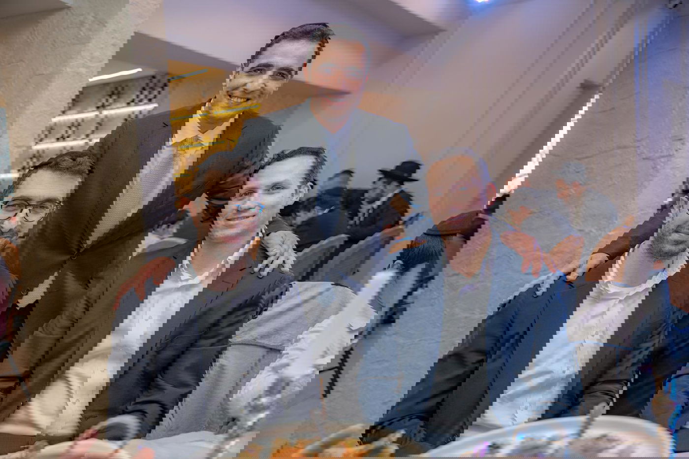 שמחת הברית לבנו של הפרשן והמגיש ישי כהן