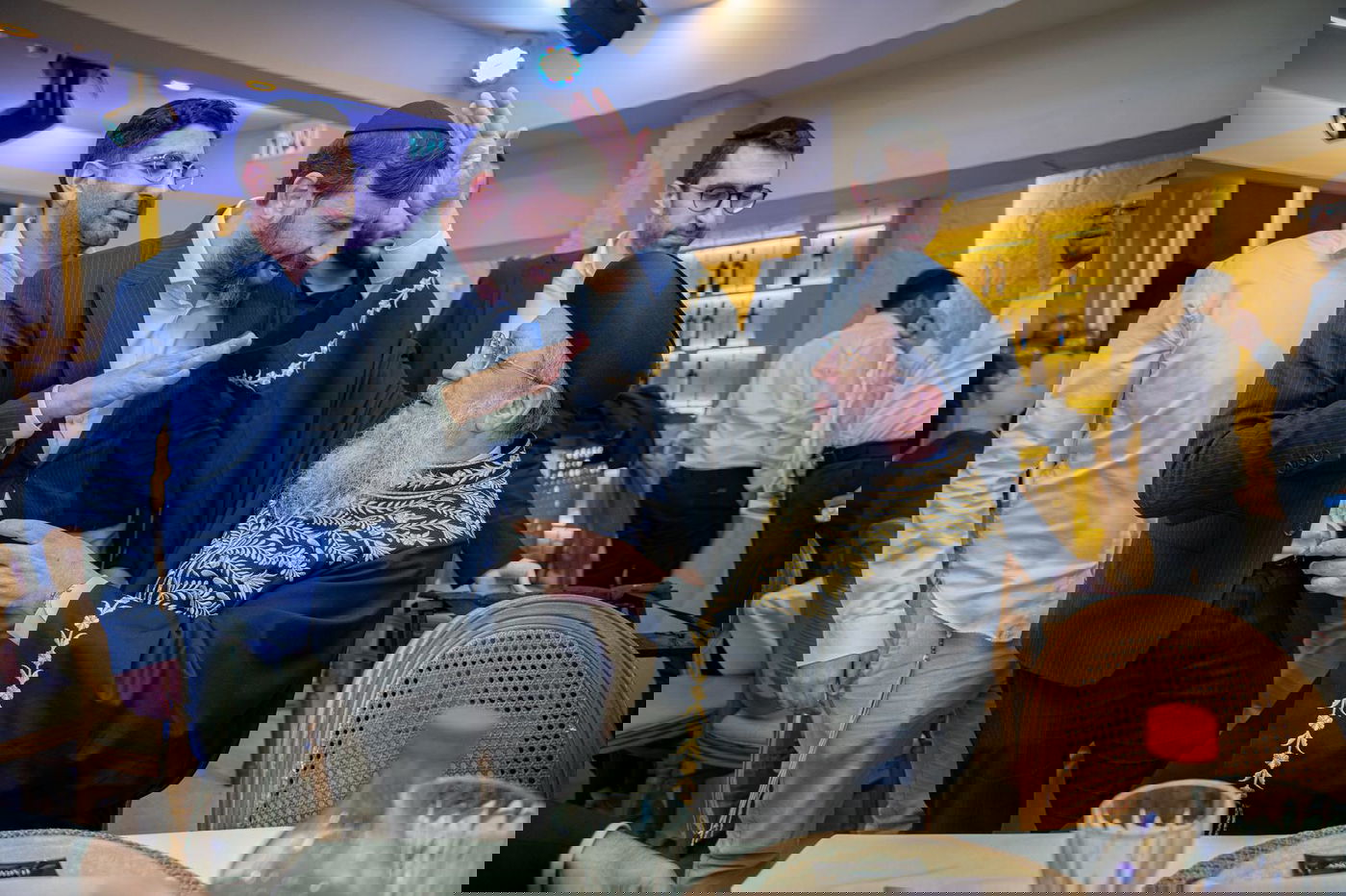 שמחת הברית לבנו של הפרשן והמגיש ישי כהן