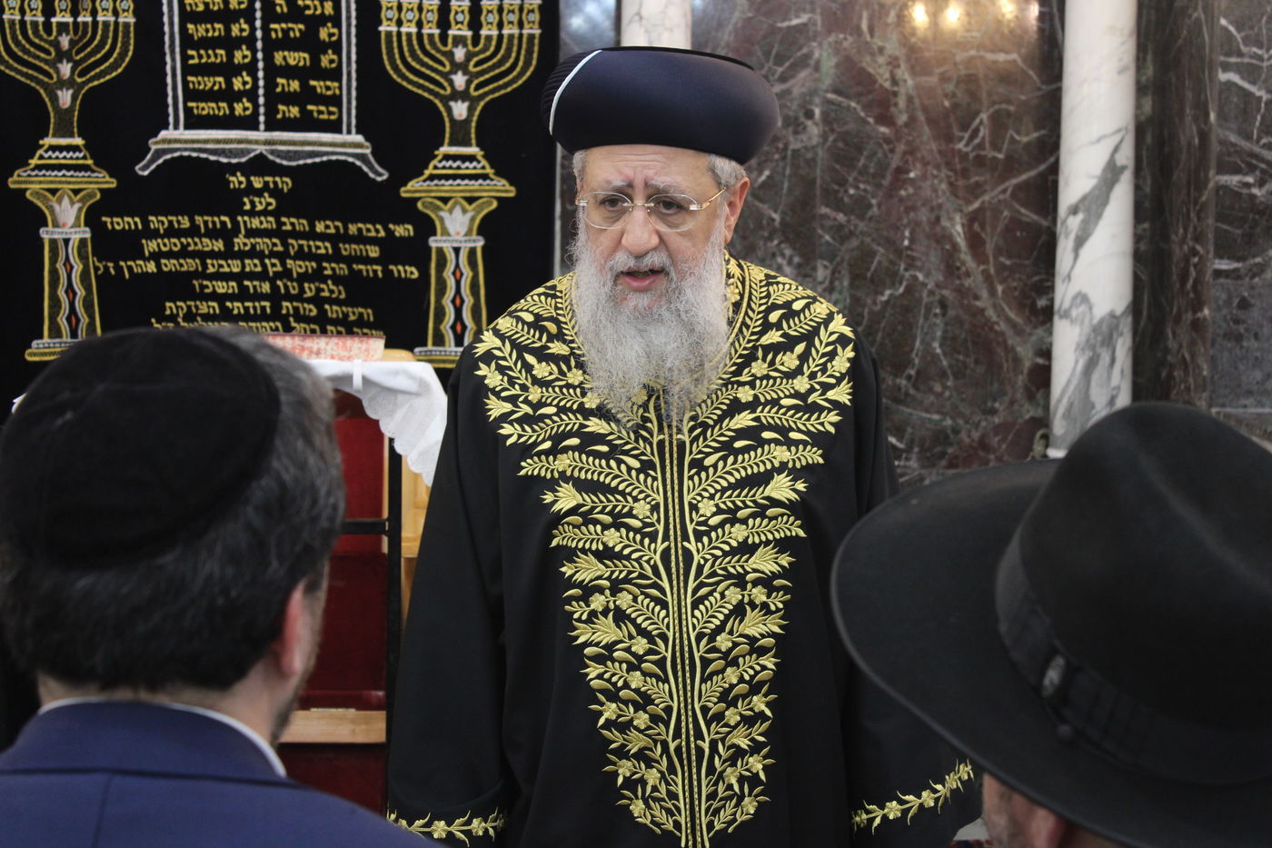 נשיא ביה"ד הראשל"צ הגר"ד יוסף