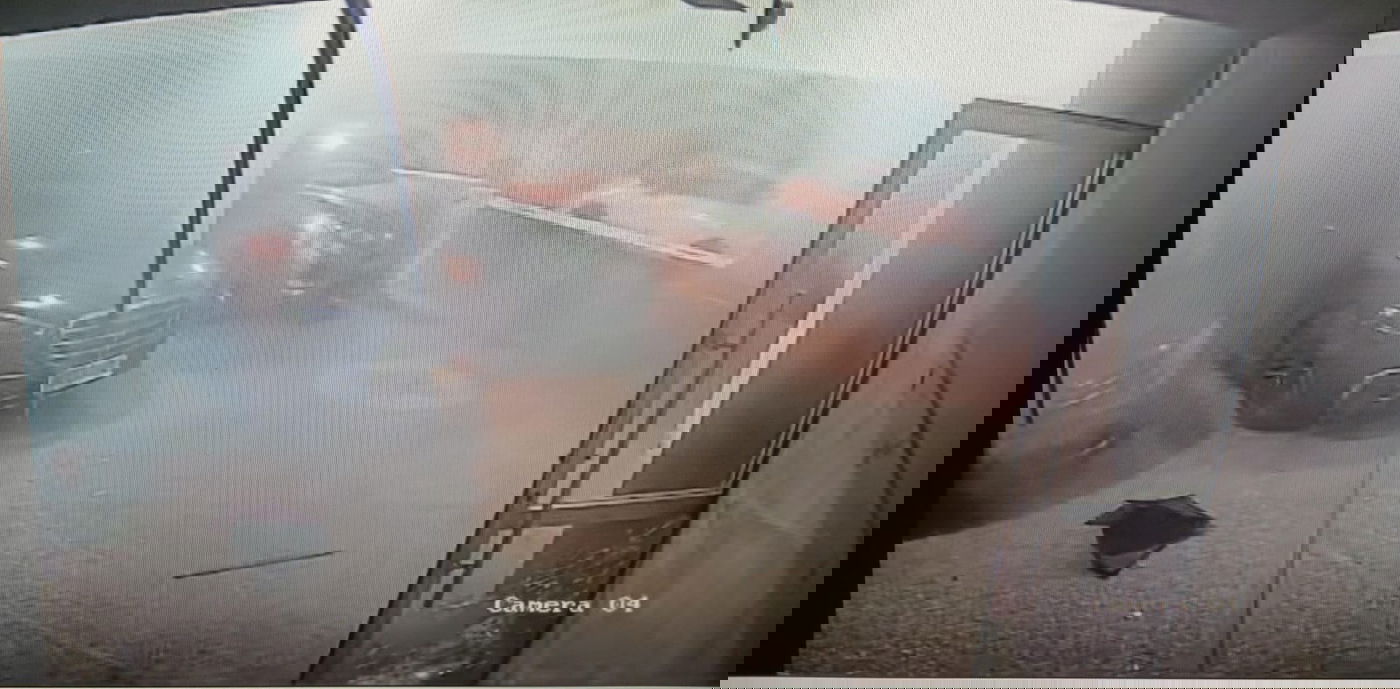 הזירה בה הושלך הרימון