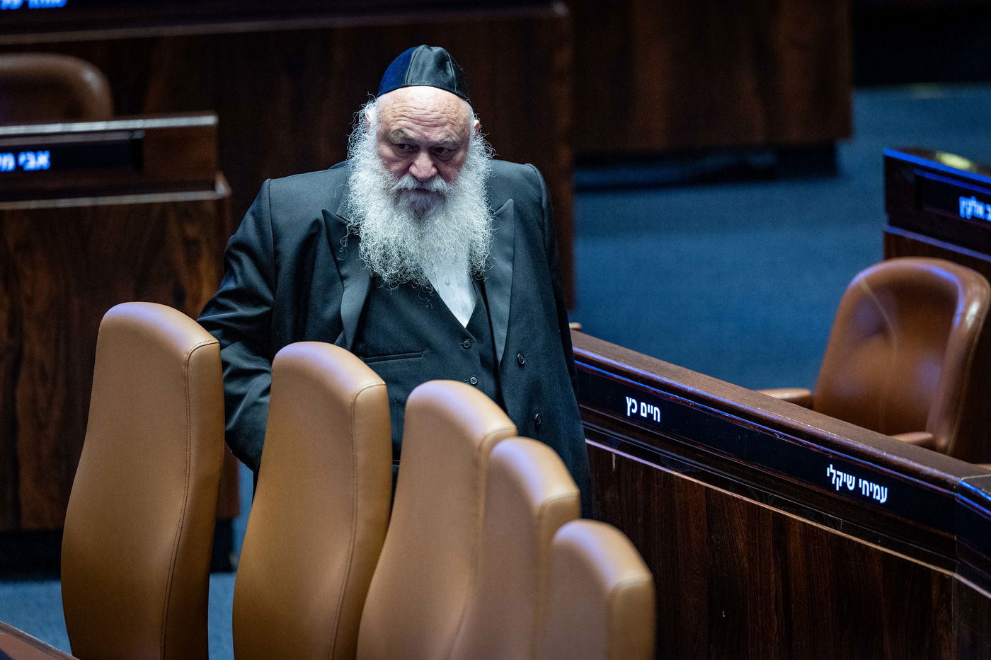 השר לשעבר יצחק גולדקנופף