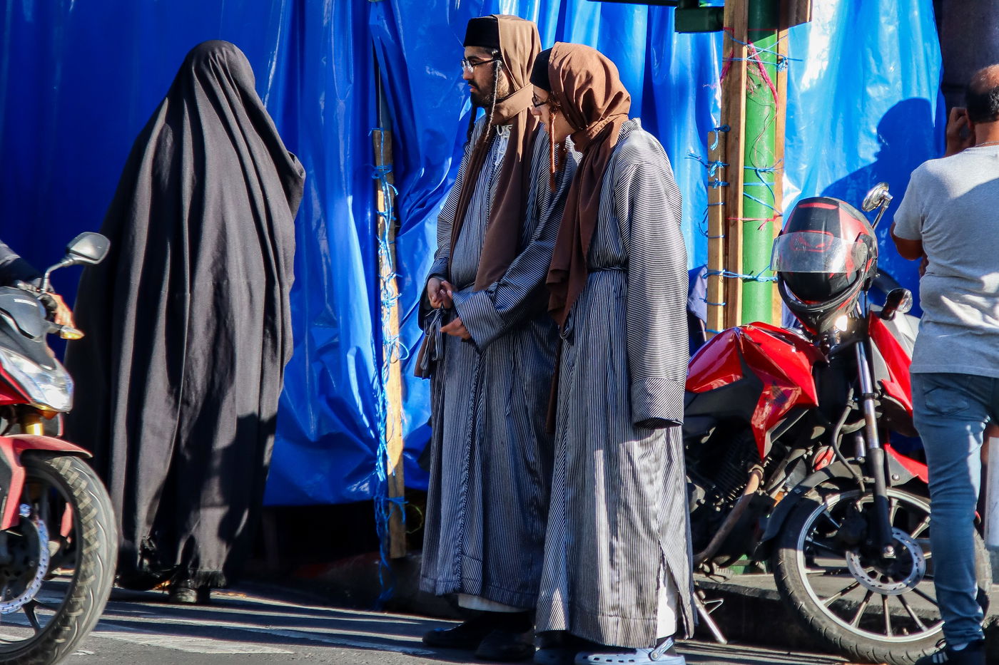 אנשי כת 'לב טהור' בהפגנה בגואטמלה