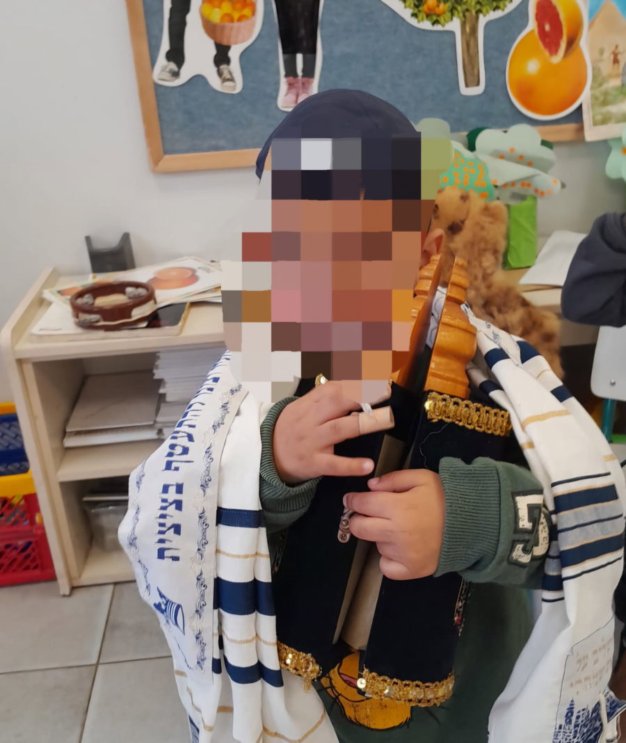אחד מילדיה של לירז בתקופה האחרונה.