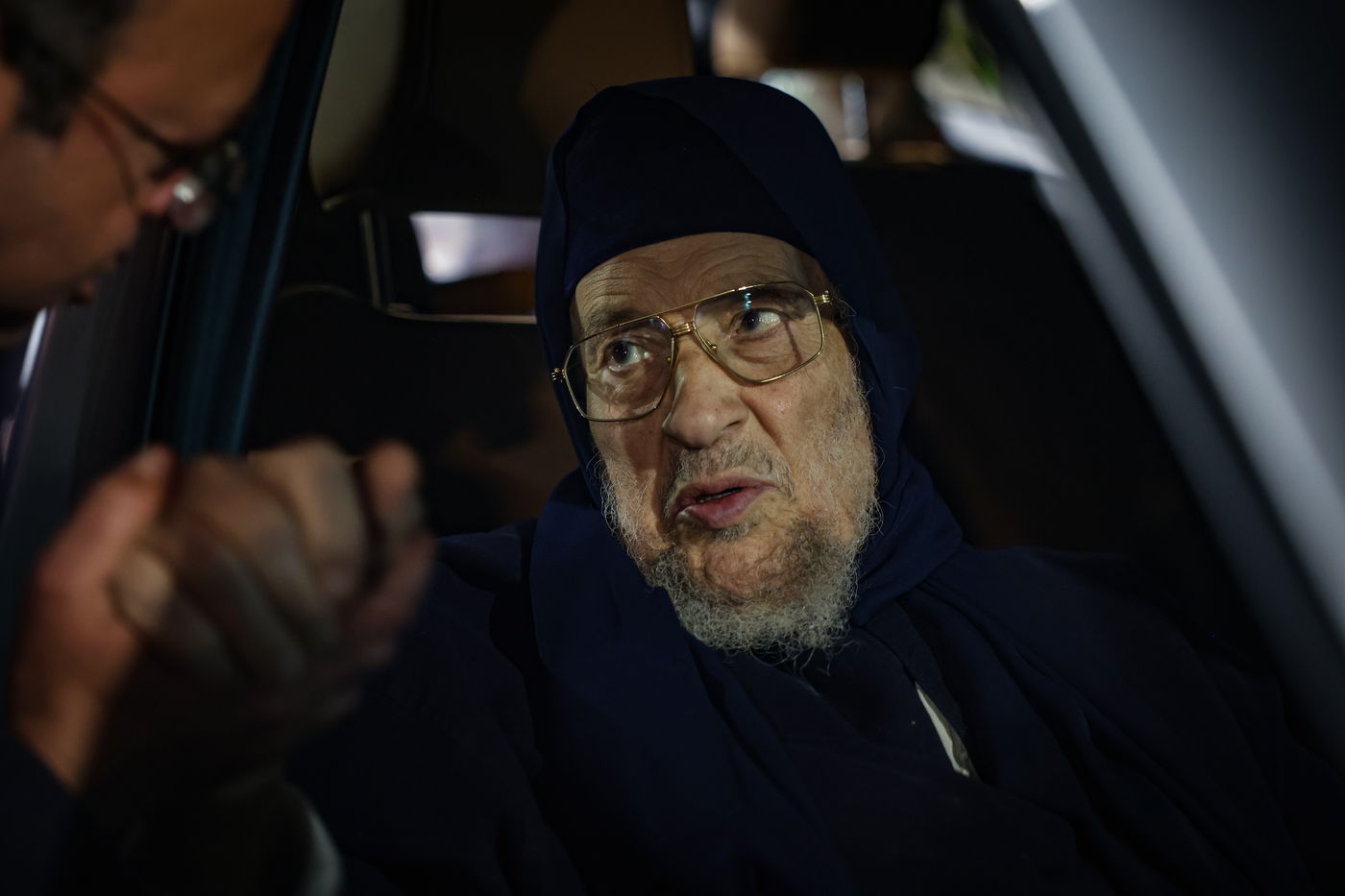 האדמו"ר רבי ברוך אבוחצירא - ה'בבא ברוך', בתפילה במירון