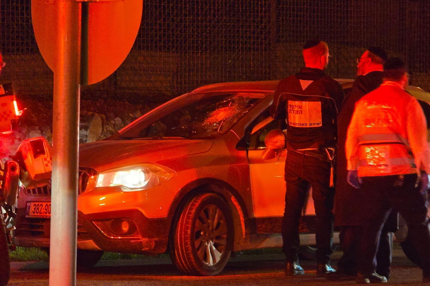 הנזק לרכבים ליד ביתר