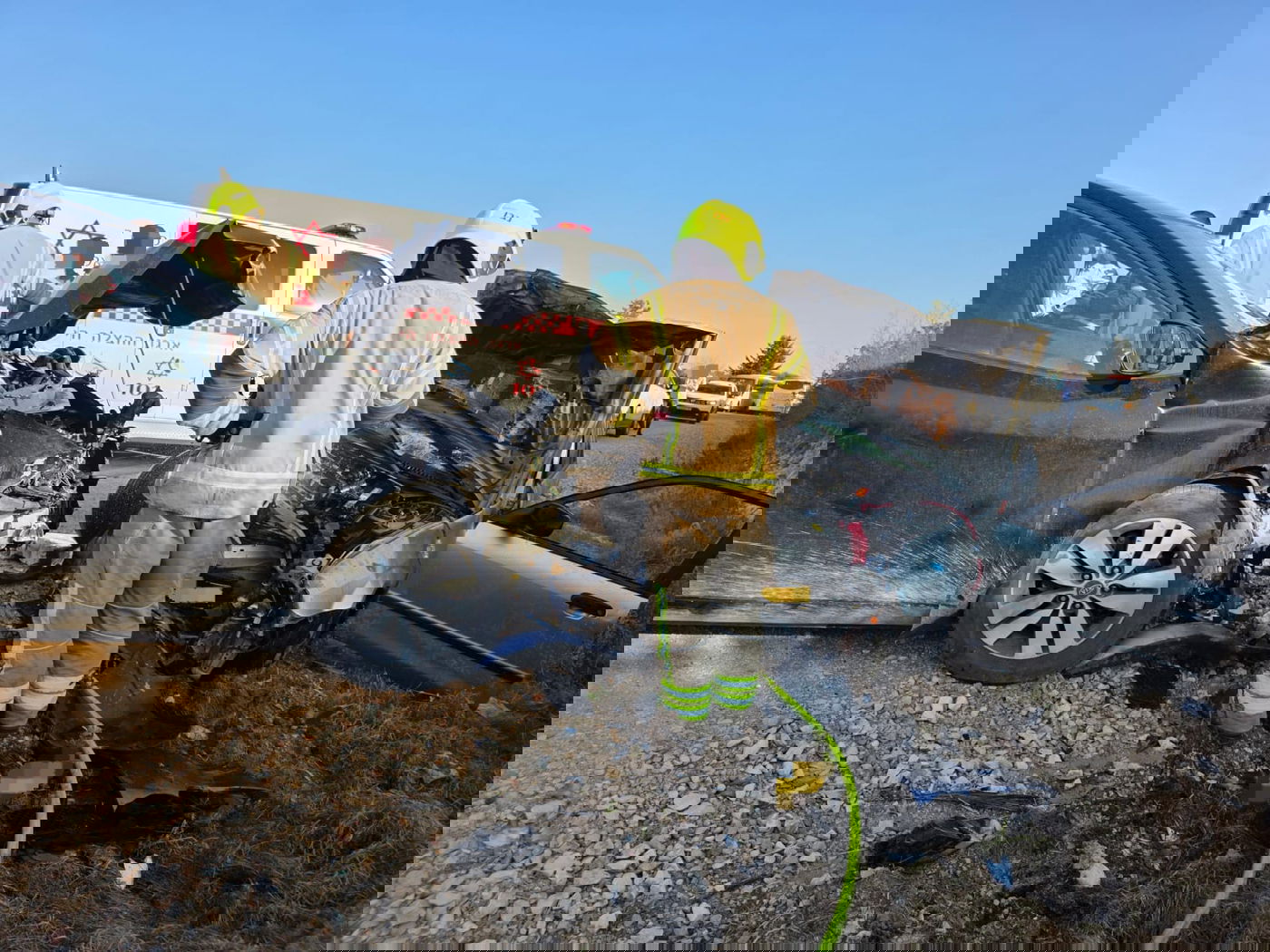 הזירה הקשה  בכביש 7912