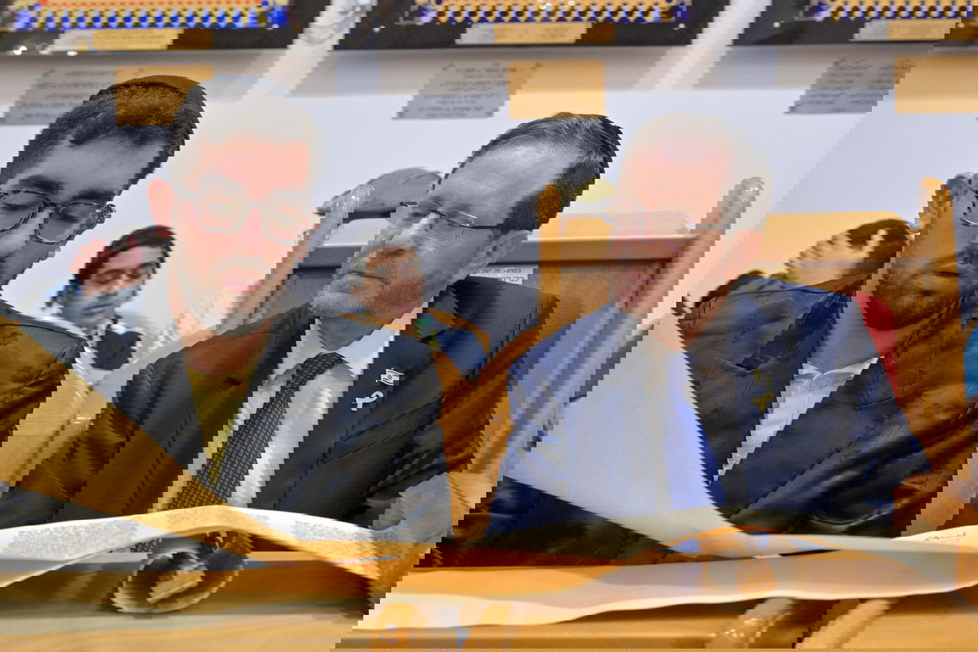 הרצוג בקריאת המגילה