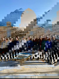 בראשות רבה של איראן: כך נראתה קריאת המגילה סמוך לקבר מרדכי ואסתר | צפו