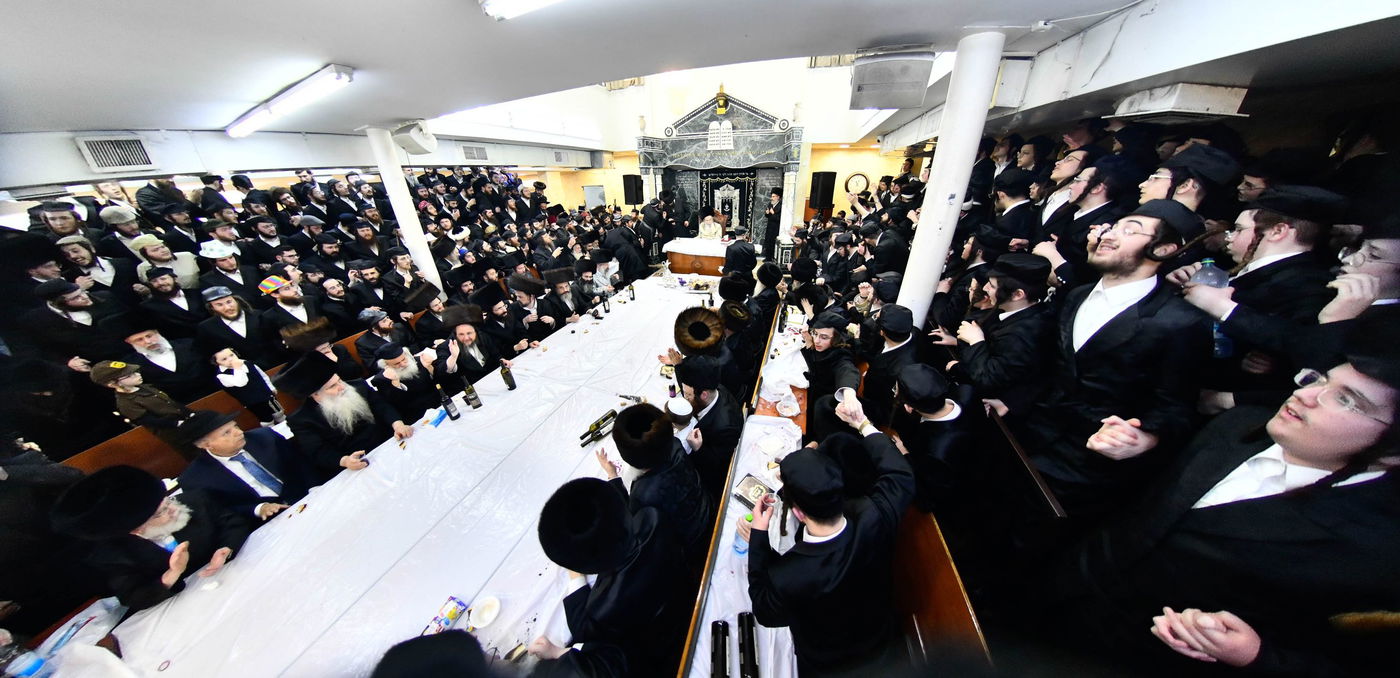 פורים בחצה"ק אלכסנדר