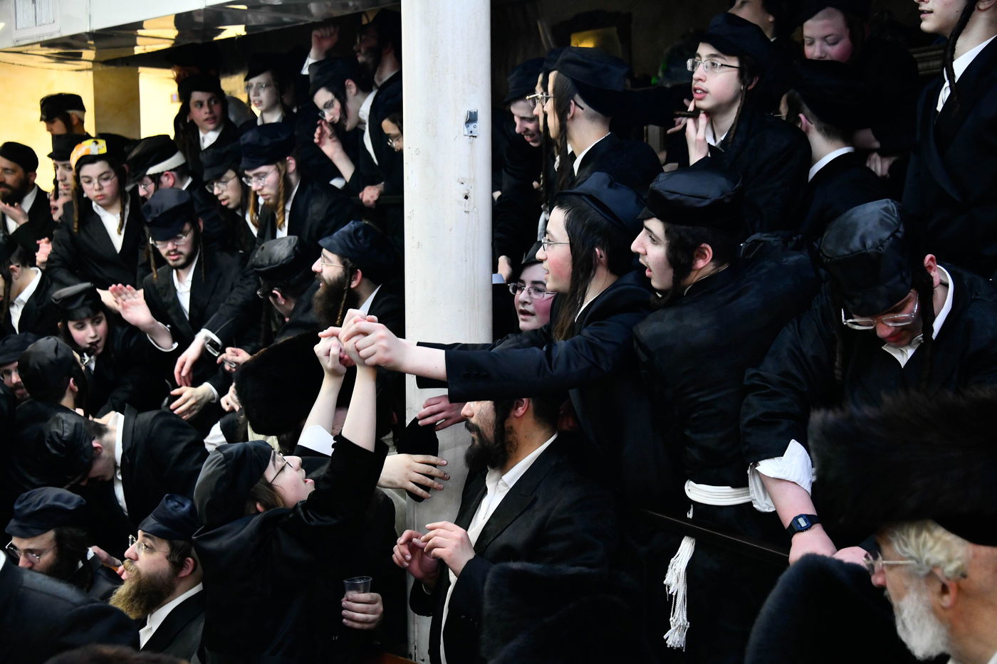 פורים בחצה"ק אלכסנדר