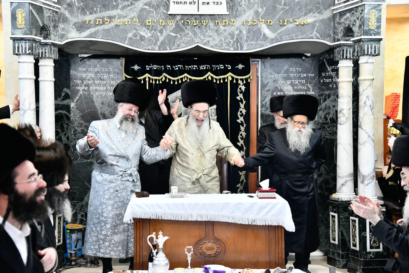 פורים בחצה"ק אלכסנדר