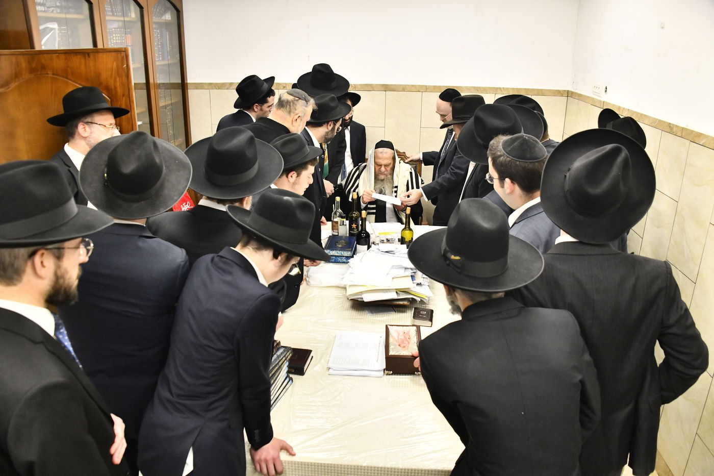 פורים אצל הגרמ"ש אדלשטיין