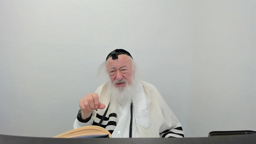 הרב יעקב דוד סטפנסקי בשיעור על מסכת נזיר