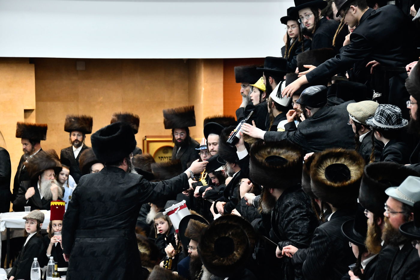 טיש פורים בחצה"ק נדבורנה