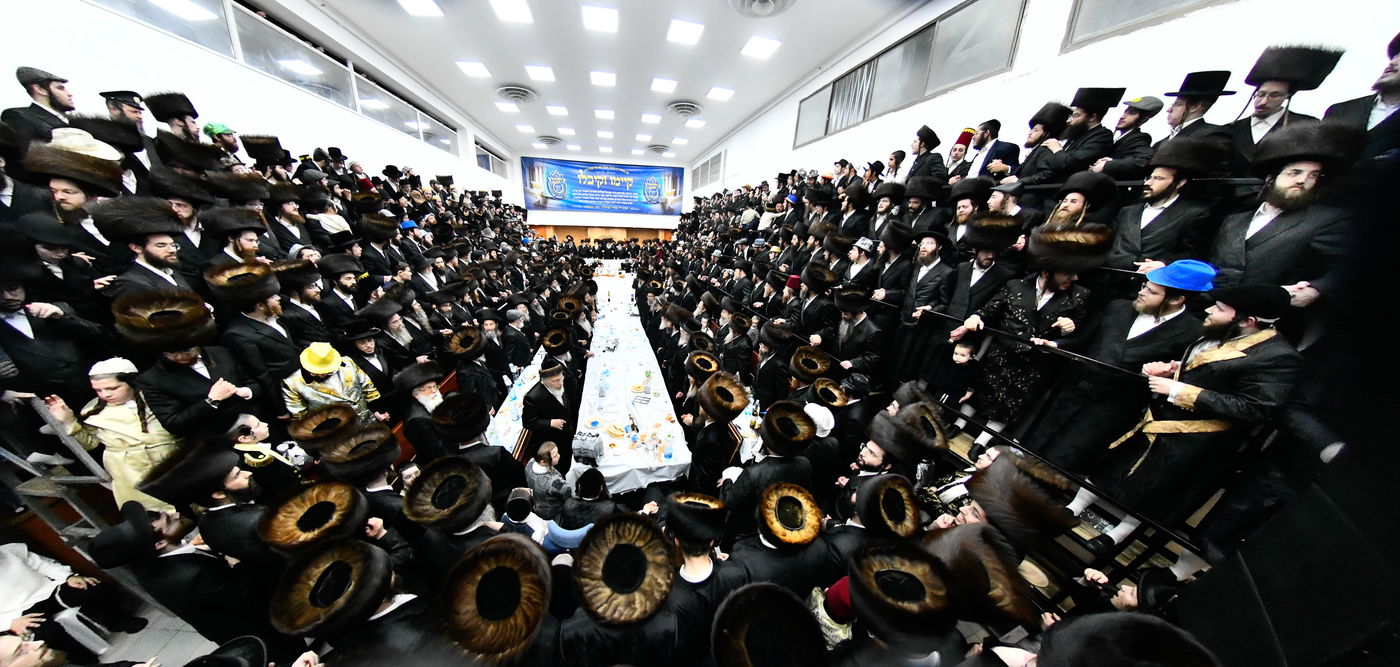 טיש פורים בחצה"ק נדבורנה