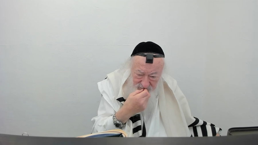 הרב יעקב דוד סטפנסקי בשיעור על מסכת נזיר