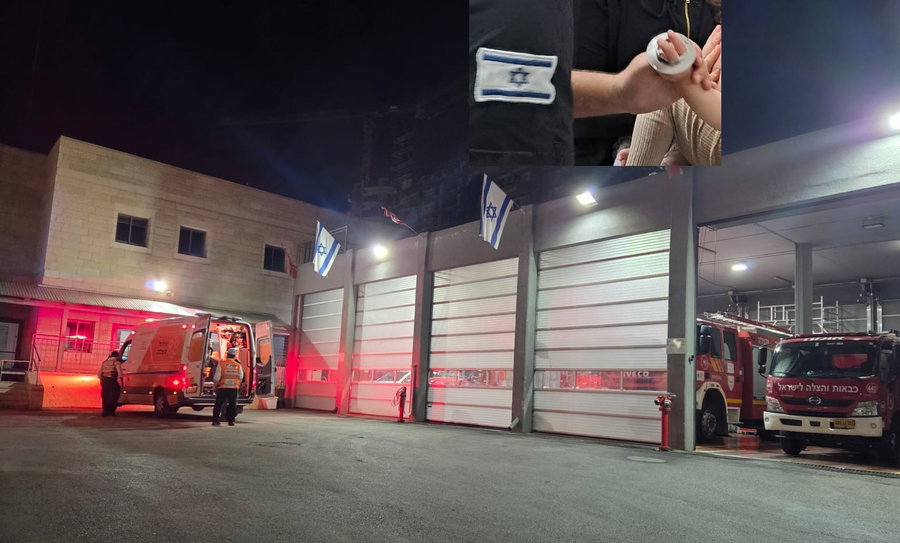 פעוט פונה לחילוץ בבית החולים; אצבעותיו נתפסו במסננת
