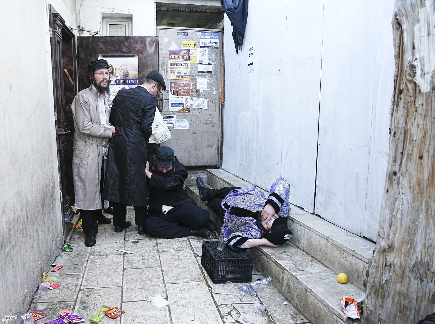 פורים ברחובות ירושלים