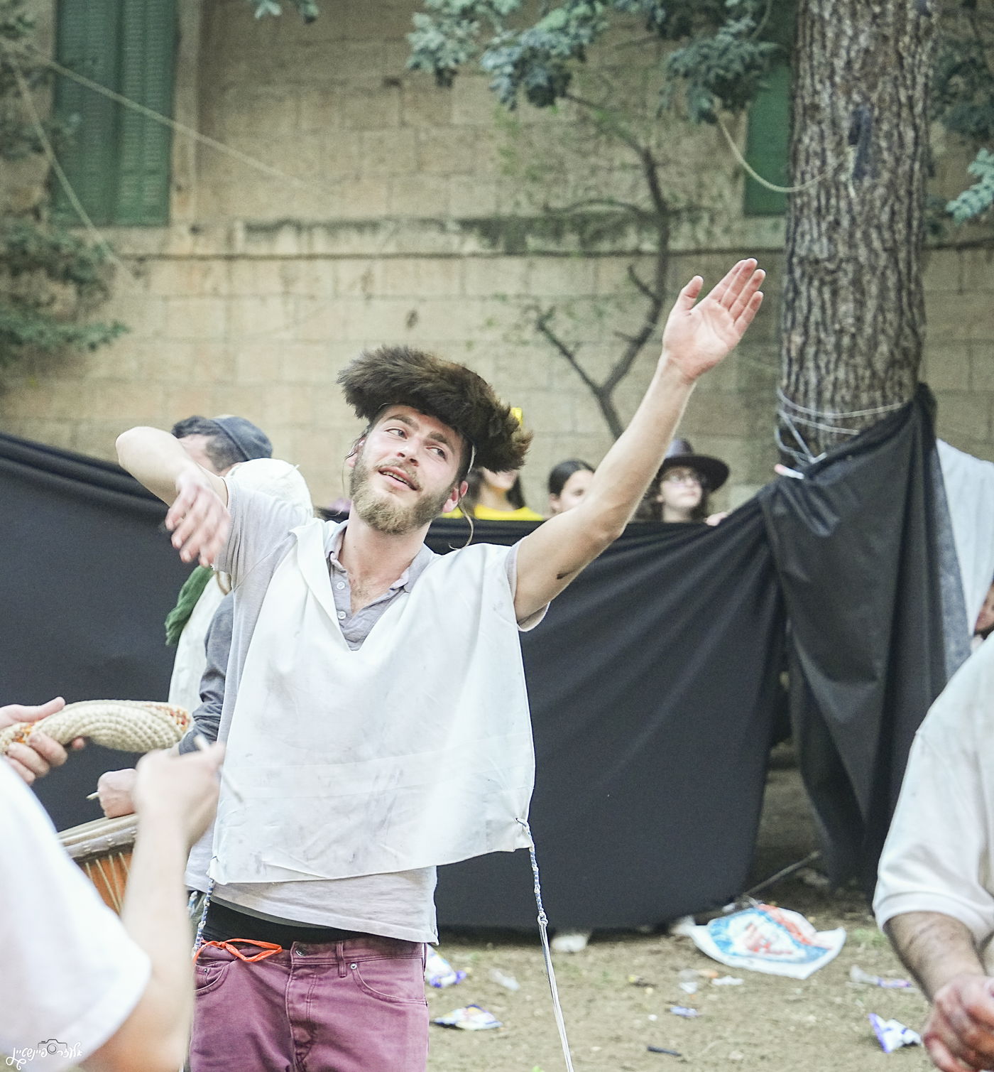 פורים ברחובות ירושלים