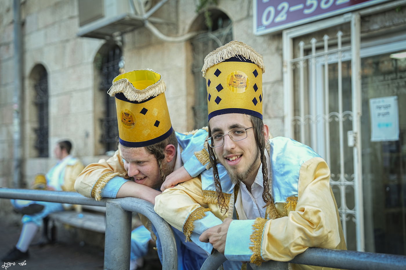 פורים ברחובות ירושלים