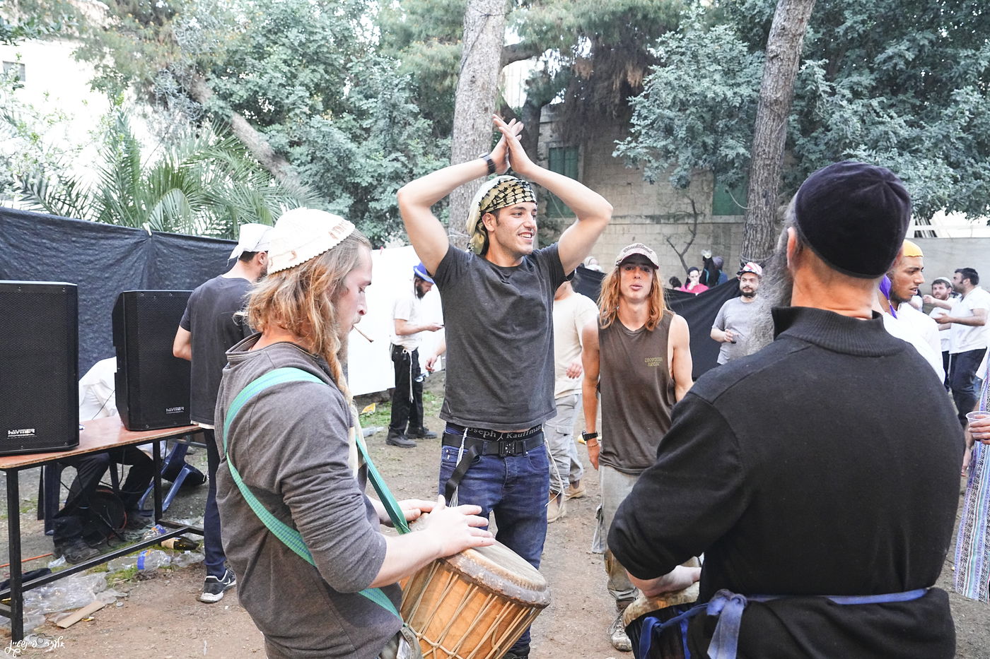 פורים ברחובות ירושלים