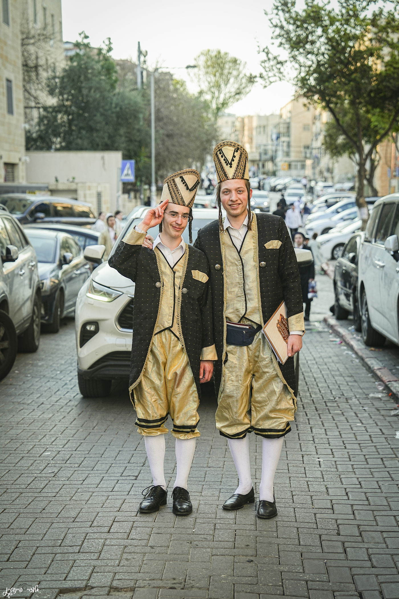 פורים ברחובות ירושלים