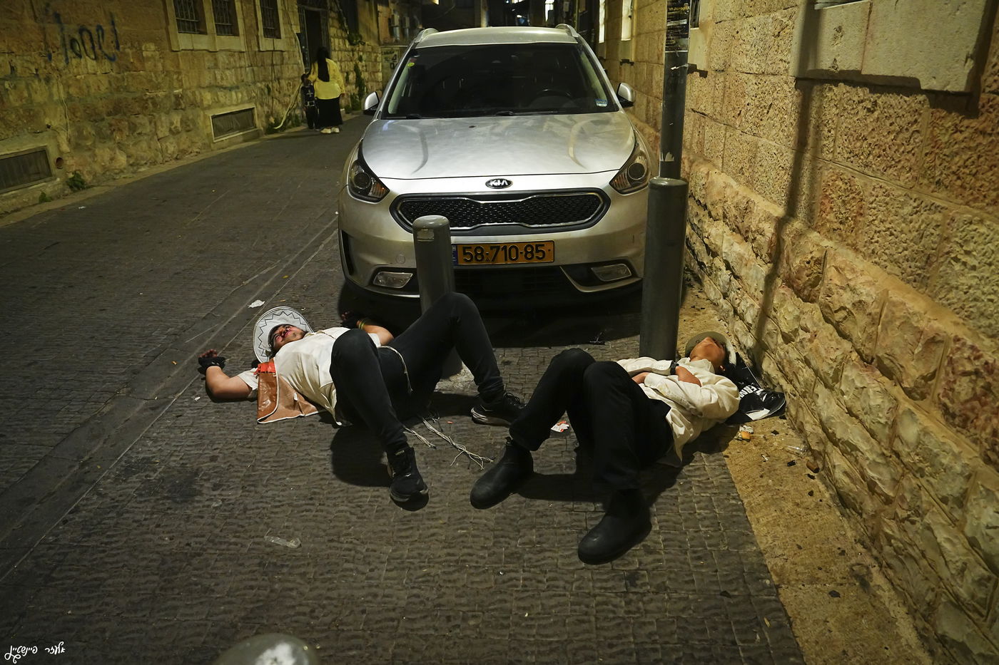 פורים ברחובות ירושלים