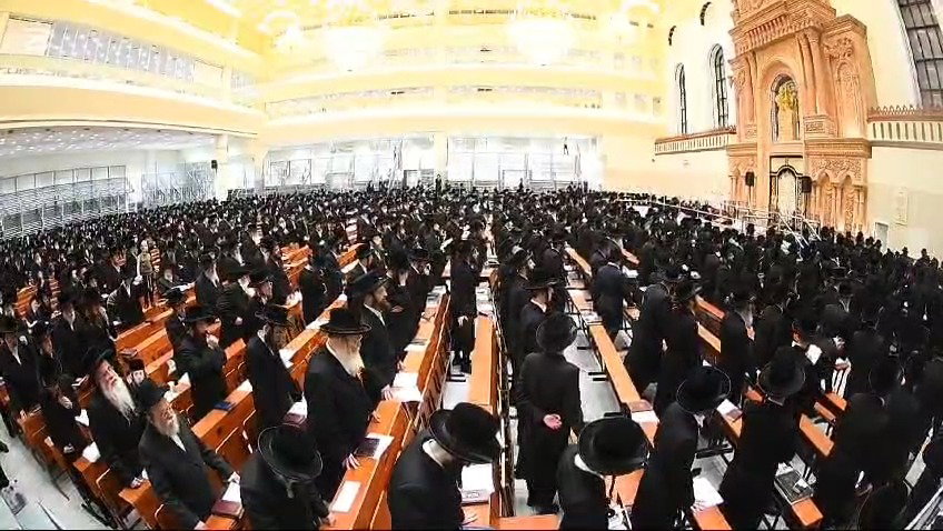 כינוס תפילה וזעקה בחצה"ק ויז'ניץ