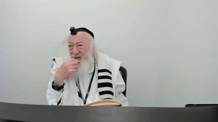 הרב יעקב דוד סטפנסקי בשיעור על מסכת נזיר