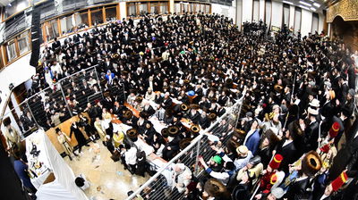 פורים בחצה"ק רחמסטריווקא