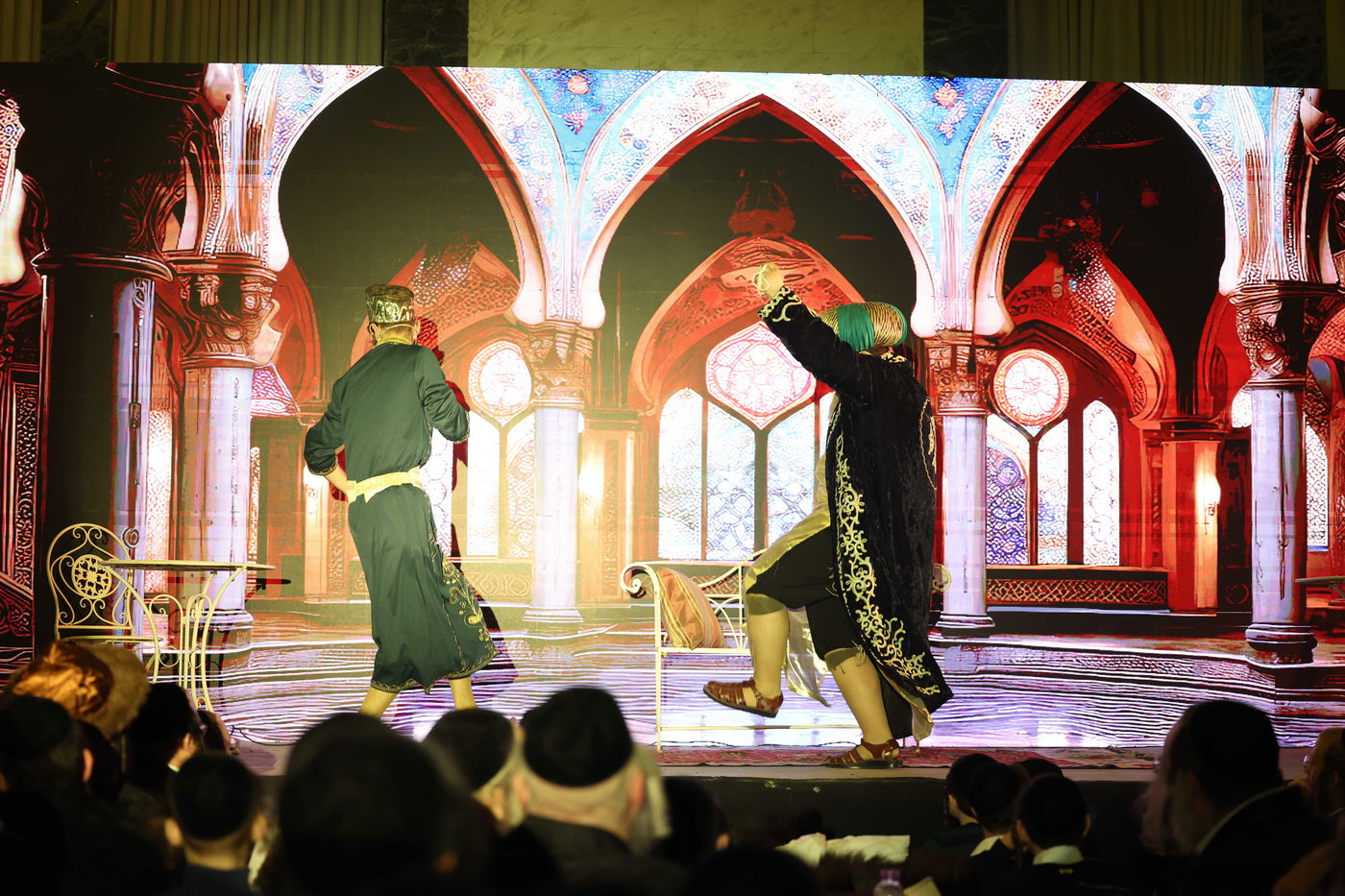 פורים בחצה"ק סאטמר בני ברק