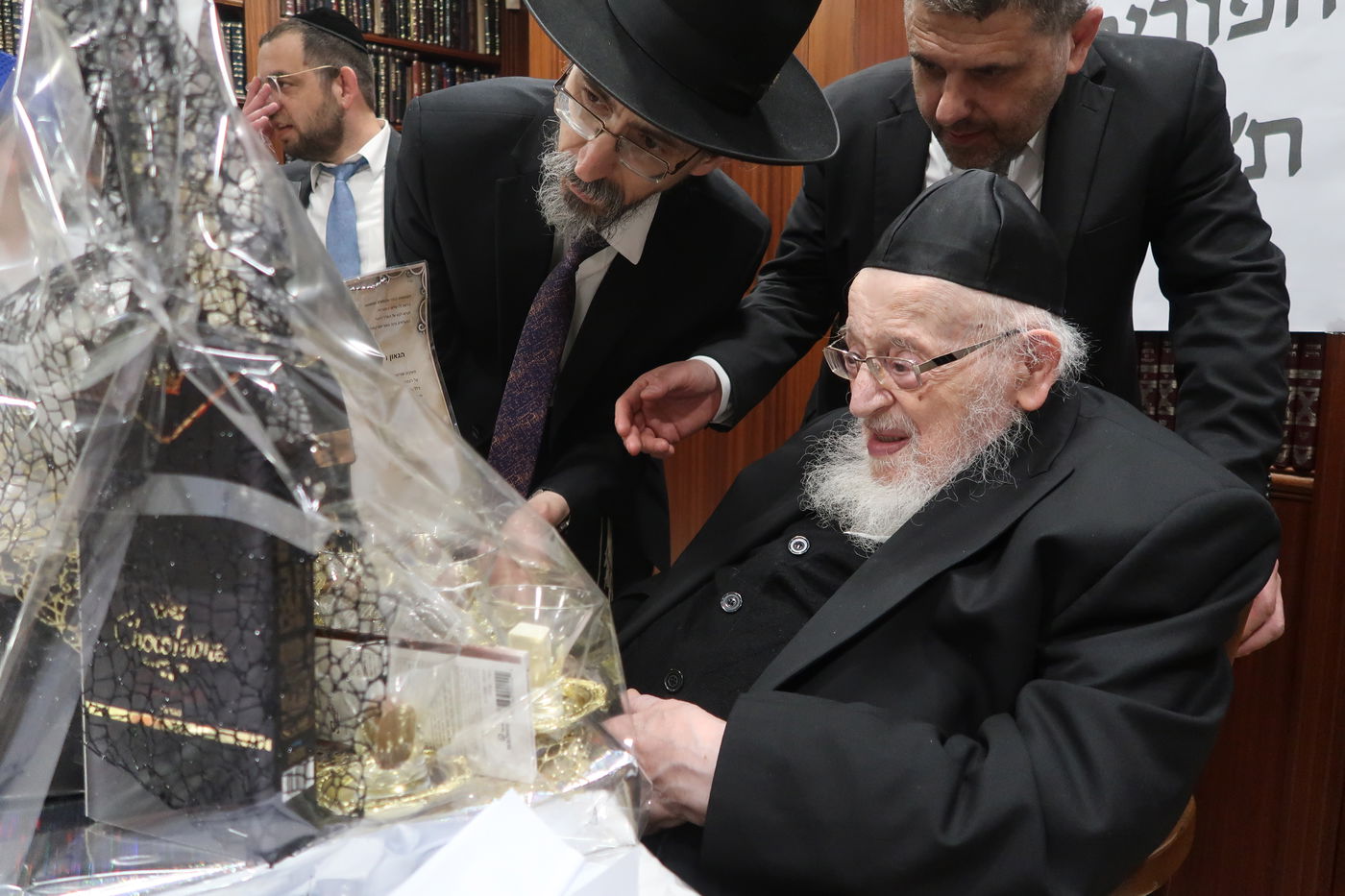 פורים אצל הגרמ"צ ברגמן