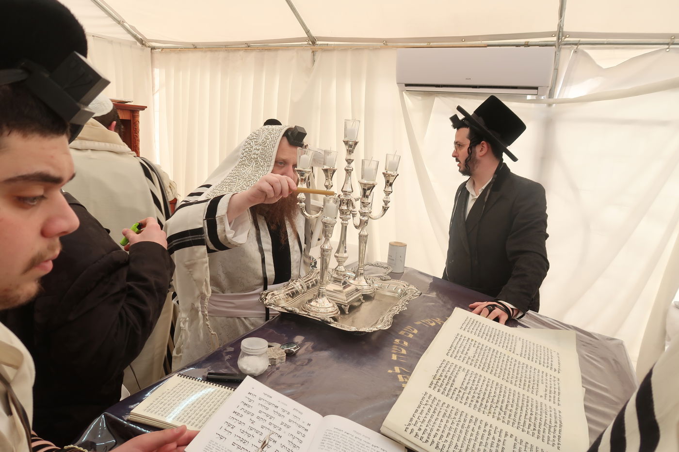 פורים בחצה"ק מיאלען