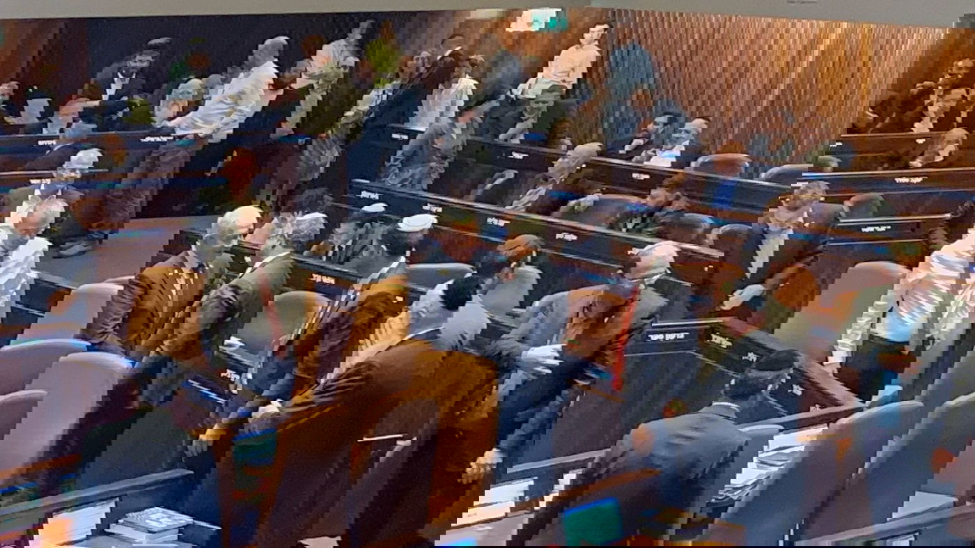 בן גביר ונתניהו, במליאה