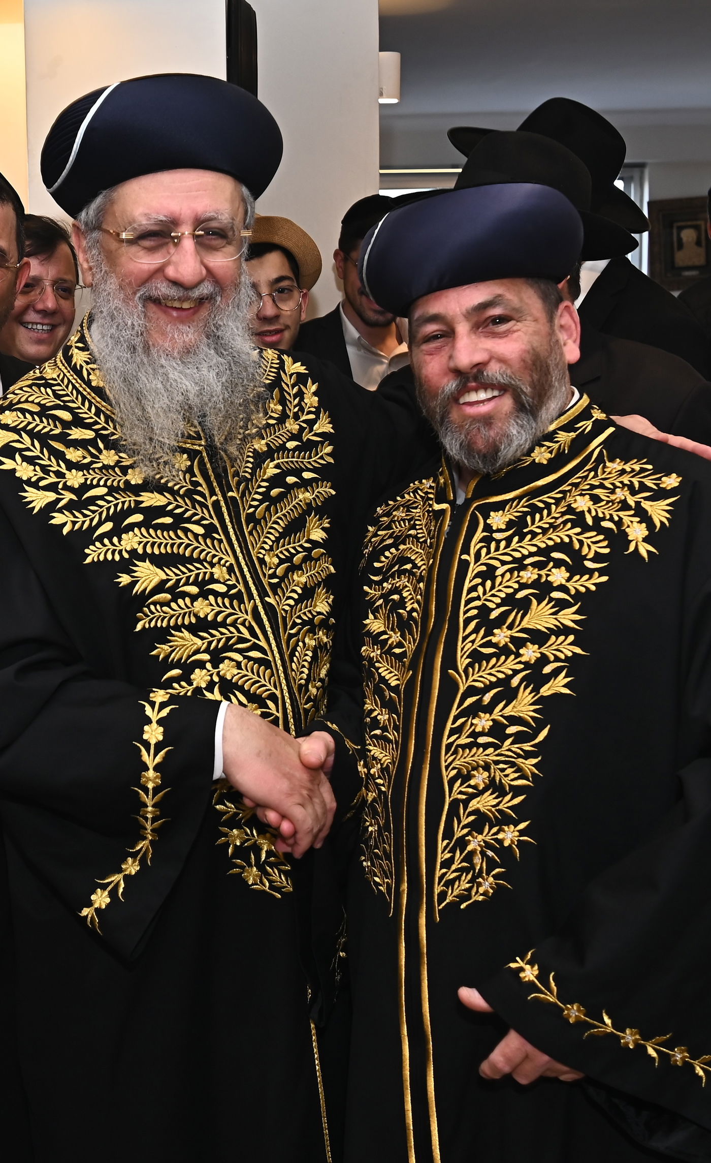 פורים אצל הגר"ד יוסף