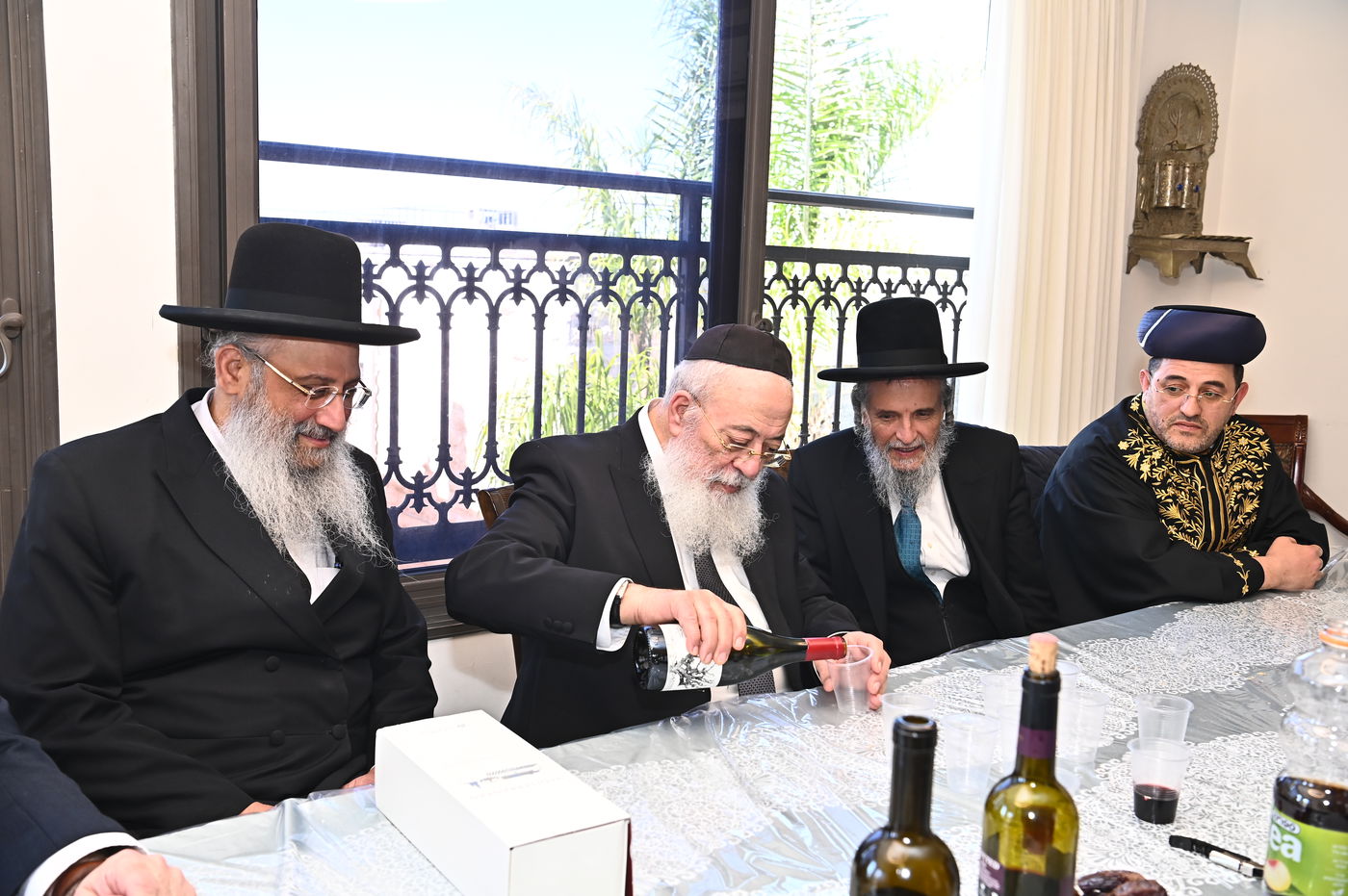 פורים אצל הגרש"מ עמאר