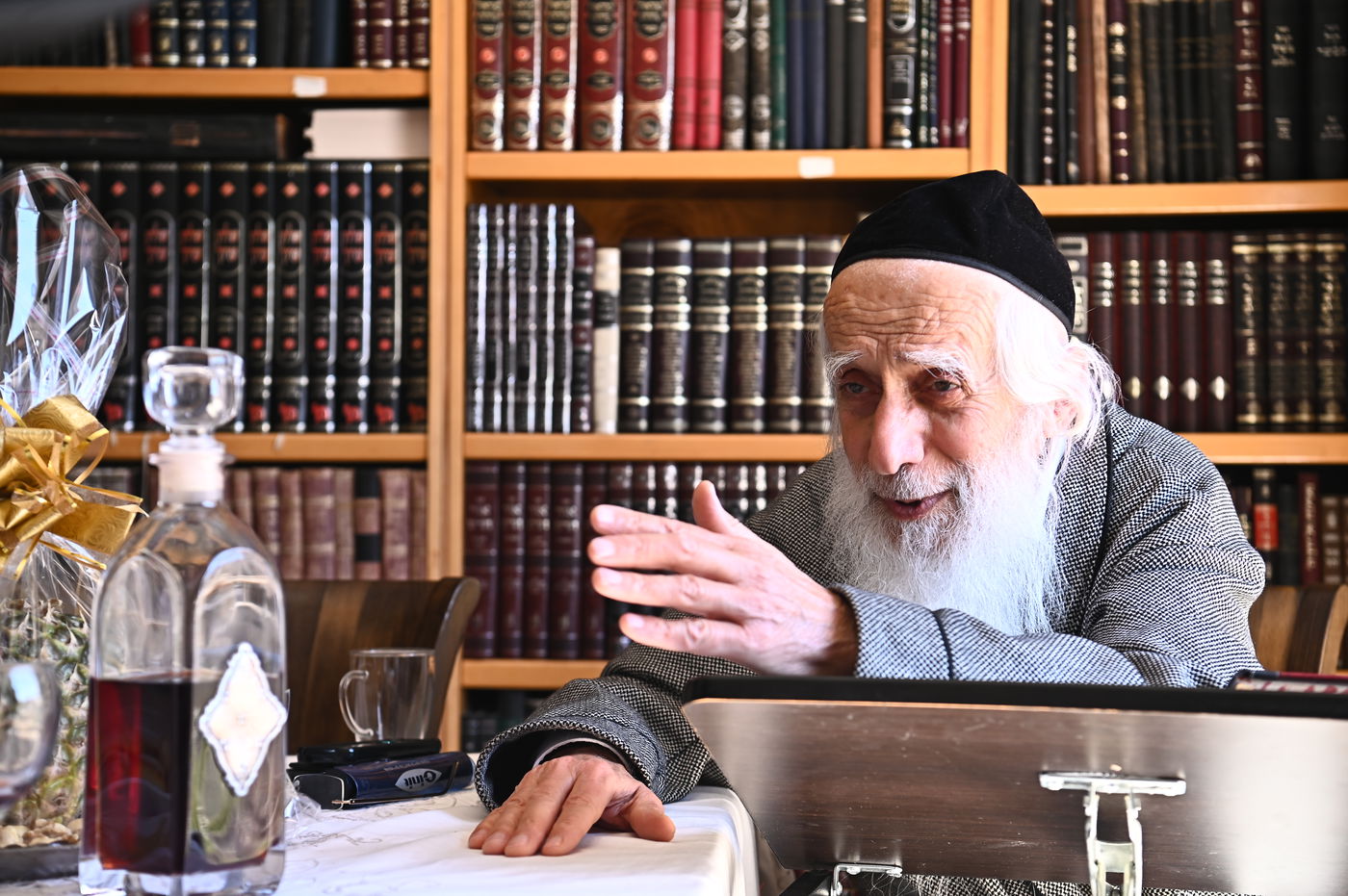 פורים אצל הגאון הרב יהודה כהן