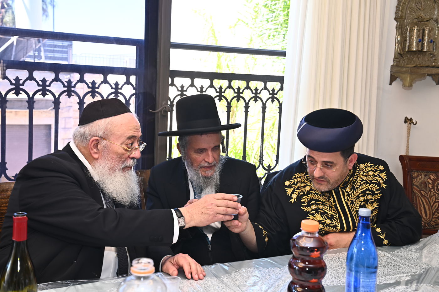 פורים אצל הגרש"מ עמאר