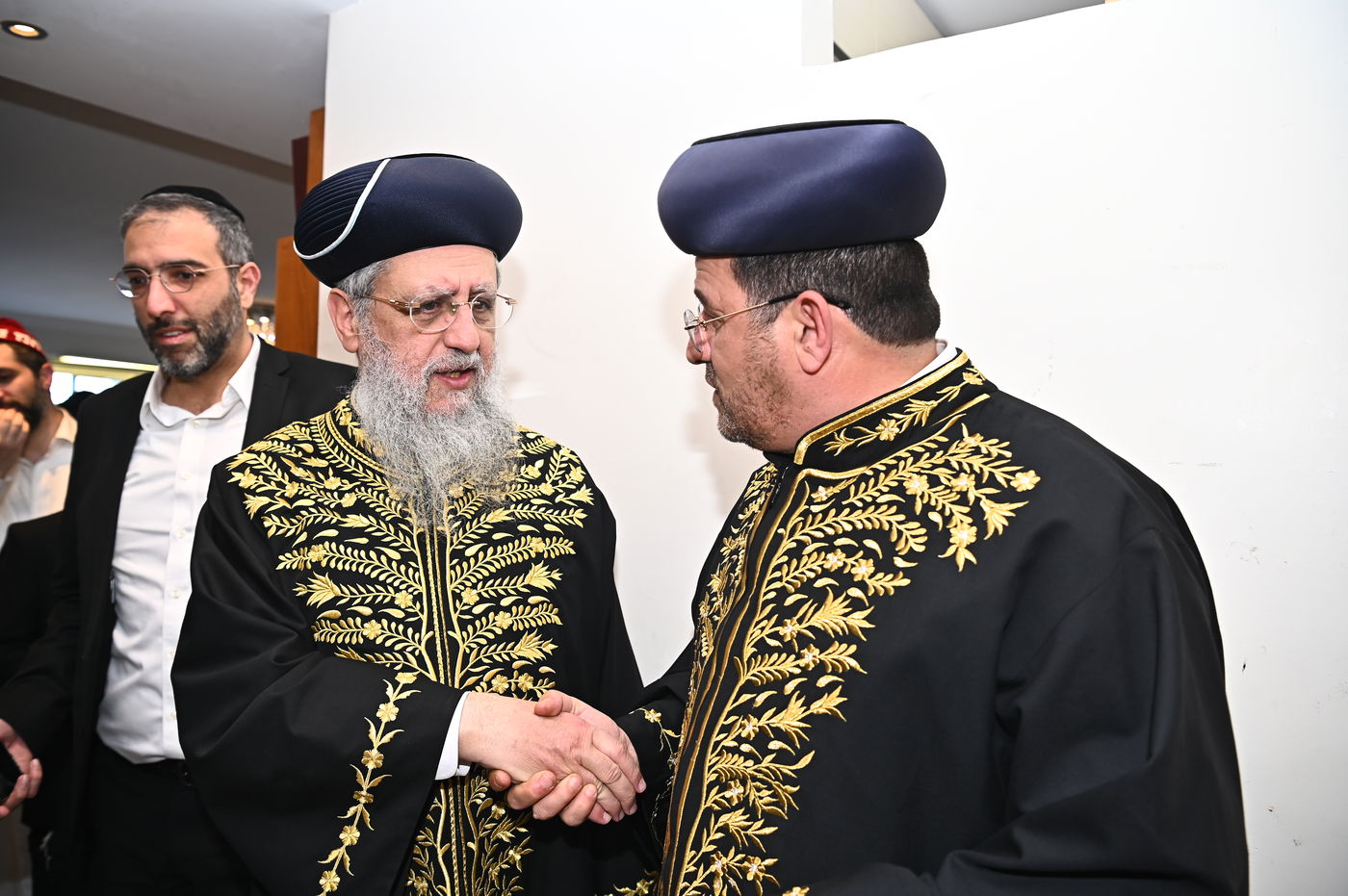 פורים אצל הגר"ד יוסף