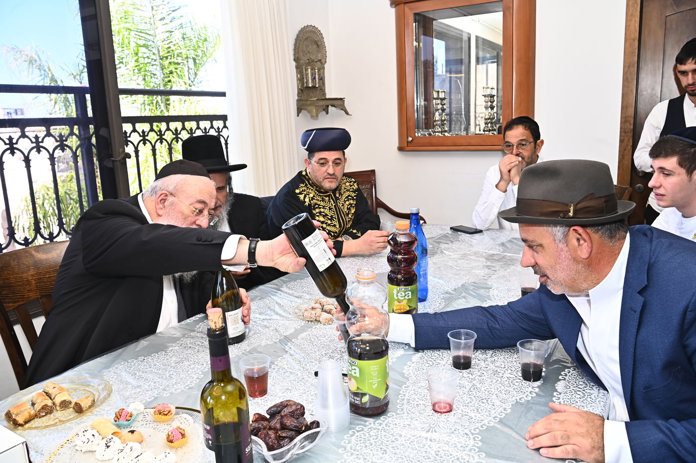 פורים אצל הגרש"מ עמאר