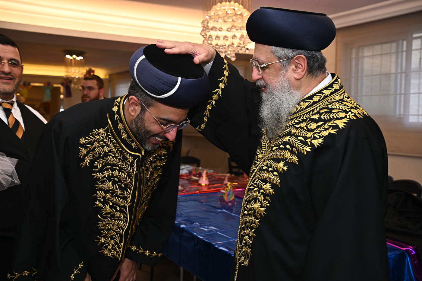 פורים אצל הגר"ד יוסף