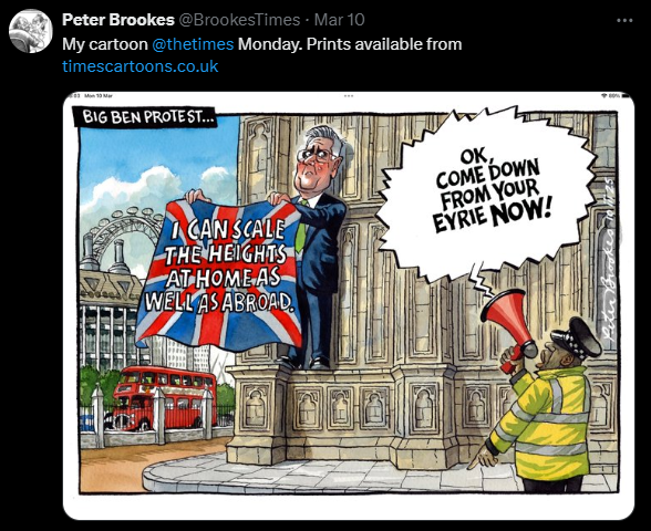 מטפס על הקירות - קיר סטארמר